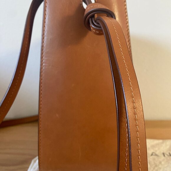 Loeffler Randall Mackenzie Woven Leather Crossbody - Timber brown - Picture 6 of 10